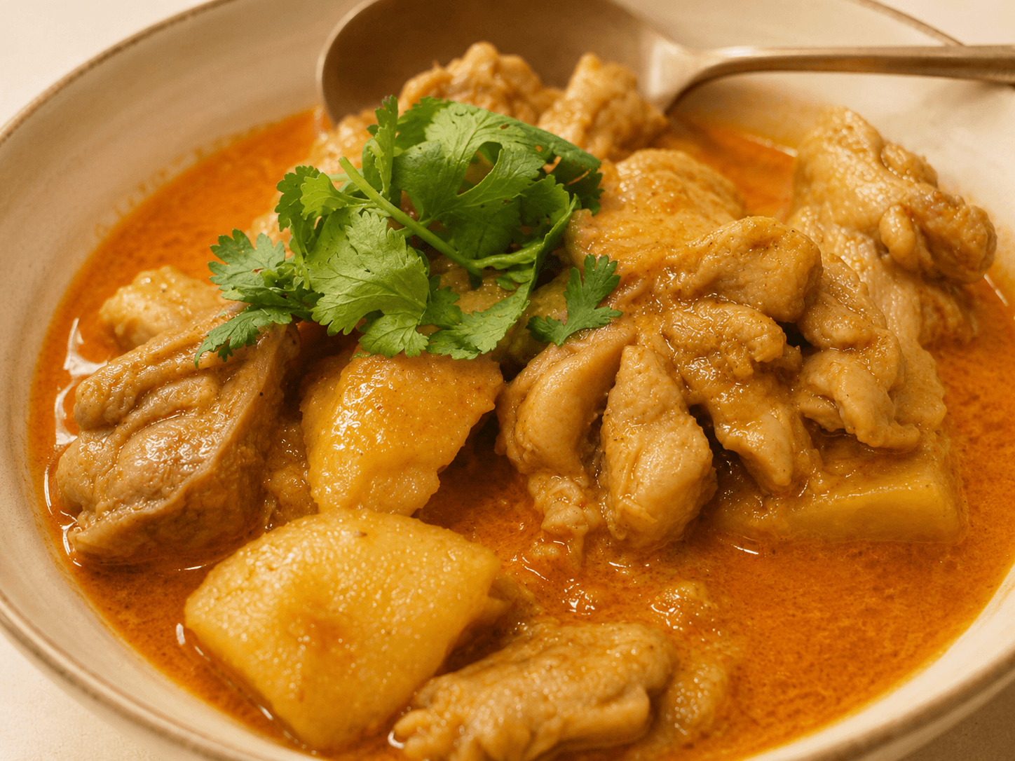 Quick Burmese Curry Bowl